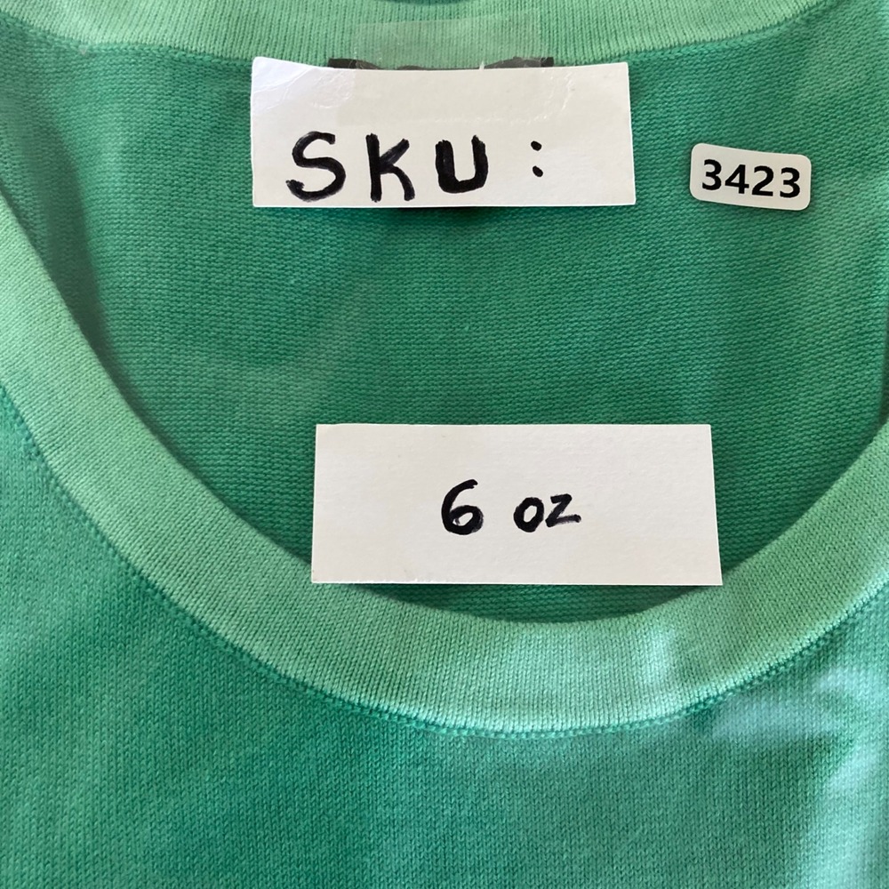 Talbots Green Cotton Tencel Blend Sleeveless Knit Shell Top Tank Medium - Picture 7 of 7